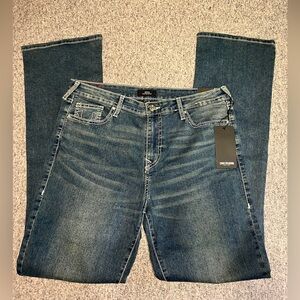 True Religion Men’s Washed Blue Straight Jeans